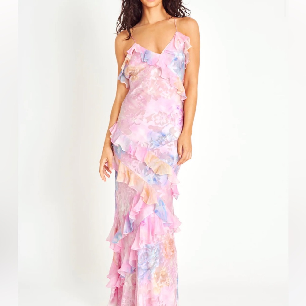 LoveShackFancy Rialto Maxi Dress | Candy Sparkle | Size 2